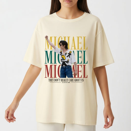 "Oversized MJ Olodum 1996" Camiseta Oversized Básica
