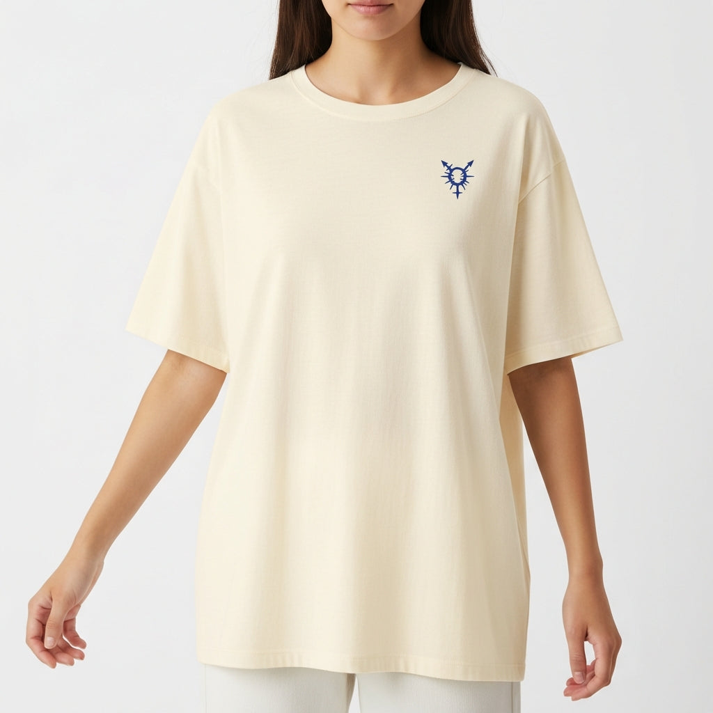 "ELA/DELA(verso)" Camiseta Oversized Básica