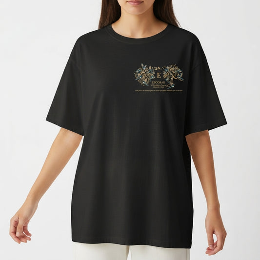 "Fios do Destino" Camiseta Oversized Básica