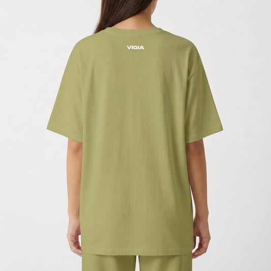 "Camiseta Oversized | Upper Room" Camiseta Oversized Básica