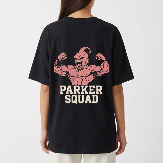 "Oversized básica - Parquer squad" Camiseta Oversized Básica
