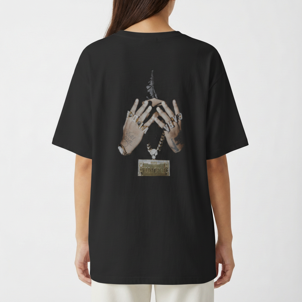 "Camiseta Orochi Vida Cara Oversized" Camiseta Oversized Básica