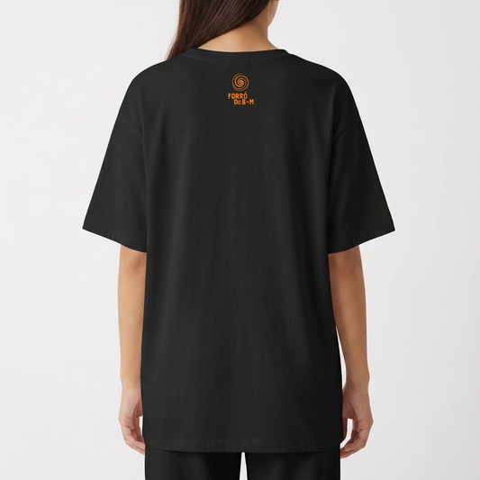 "Forró é Patrimônio" Camiseta Oversized Básica