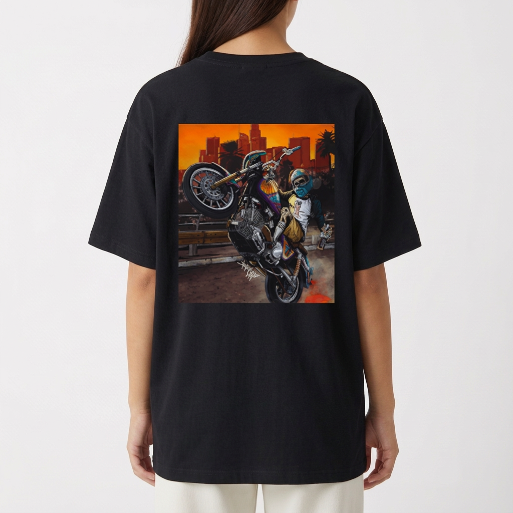 "Kultura Racing" Camiseta Oversized Básica