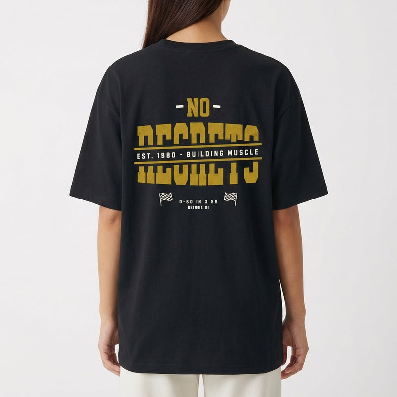 "Camiseta Oversized Essential Urban" Camiseta Oversized Básica