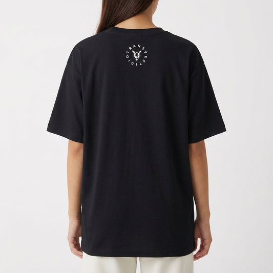 "NAO ME CONFUNDA COM Homem Cis" Camiseta Oversized Básica