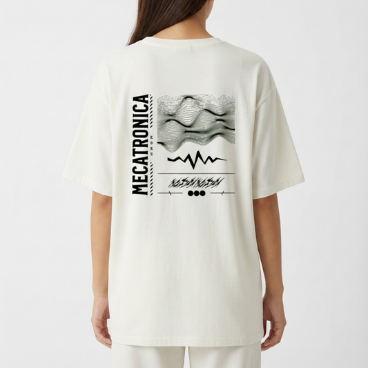 "meca 2025" Camiseta Oversized Básica