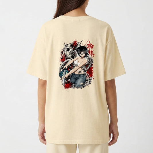 "Phantom Requiem - Shizuku Edition" Camiseta Oversized Básica