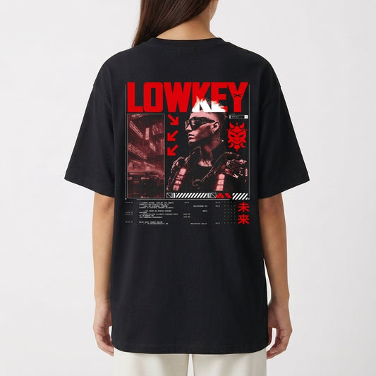 "Cyber Street" Camiseta Oversized Básica