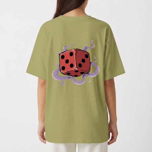 "kz" Camiseta Oversized Básica