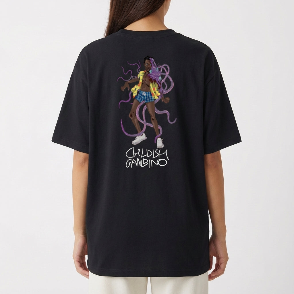 "odd gambino" Camiseta Oversized Básica