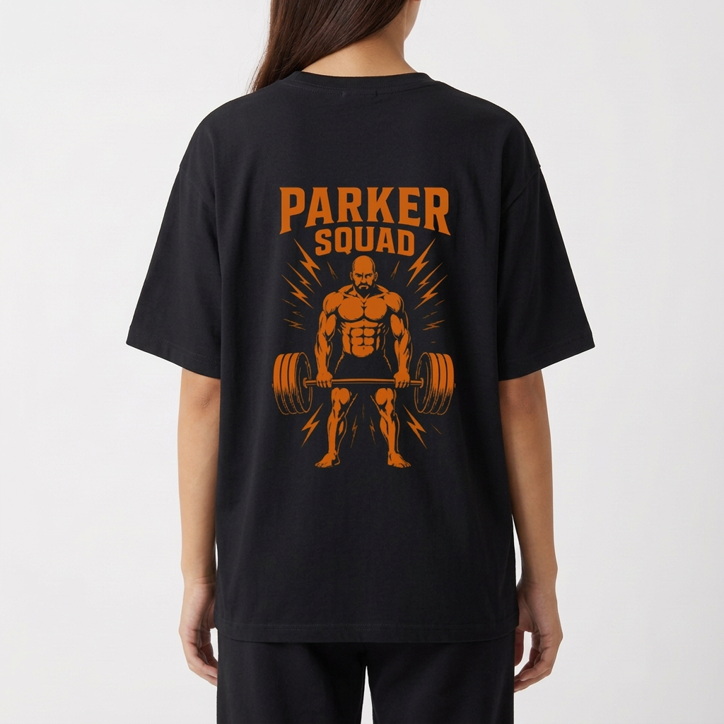"Paker -lift" Camiseta Oversized Básica