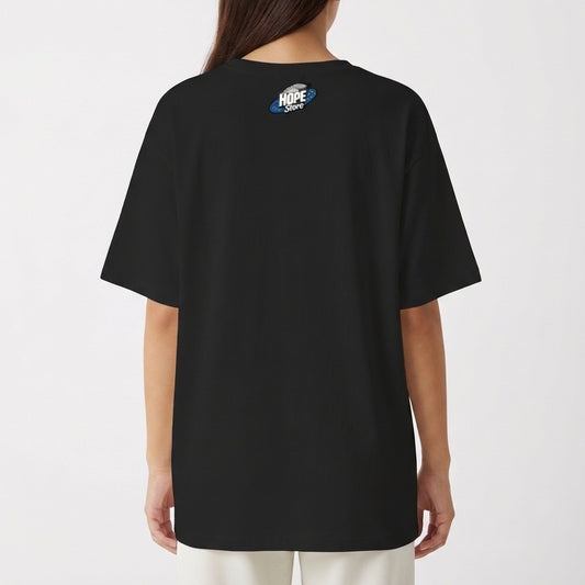 "Camiseta Básica Oversized ALIANÇADOS" Camiseta Oversized Básica