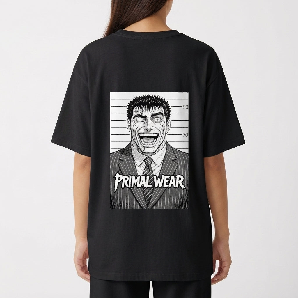 "Primal Wear – Split Mind" Camiseta Oversized Básica