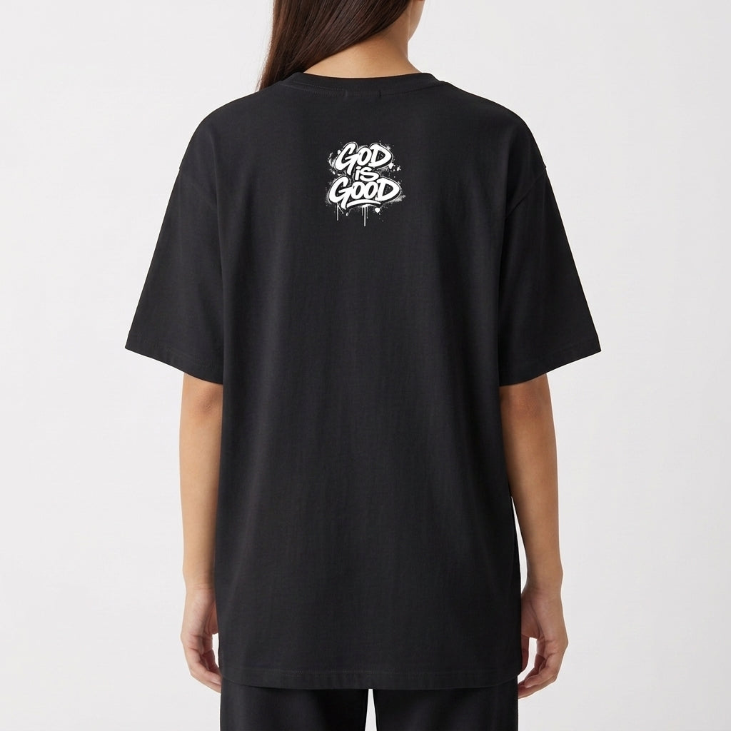 "Jesus Saves - Oversized Basic" Camiseta Oversized Básica
