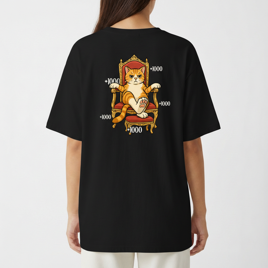 "AURA +1000 - Oversized Renegate" Camiseta Oversized Básica