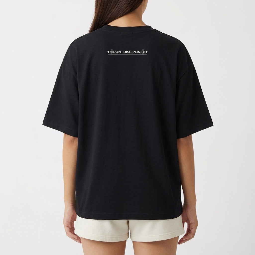 ""A SORTE FAVORECE OS PREPARADOS" Camiseta Oversized Básica" Camiseta Oversized Básica