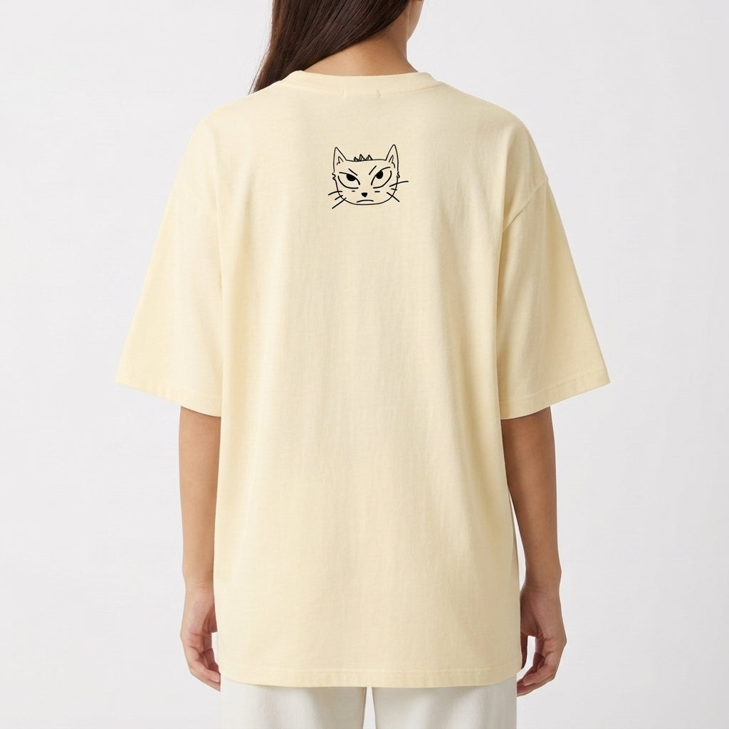 "Gatos rostinhos" Camiseta Oversized Básica