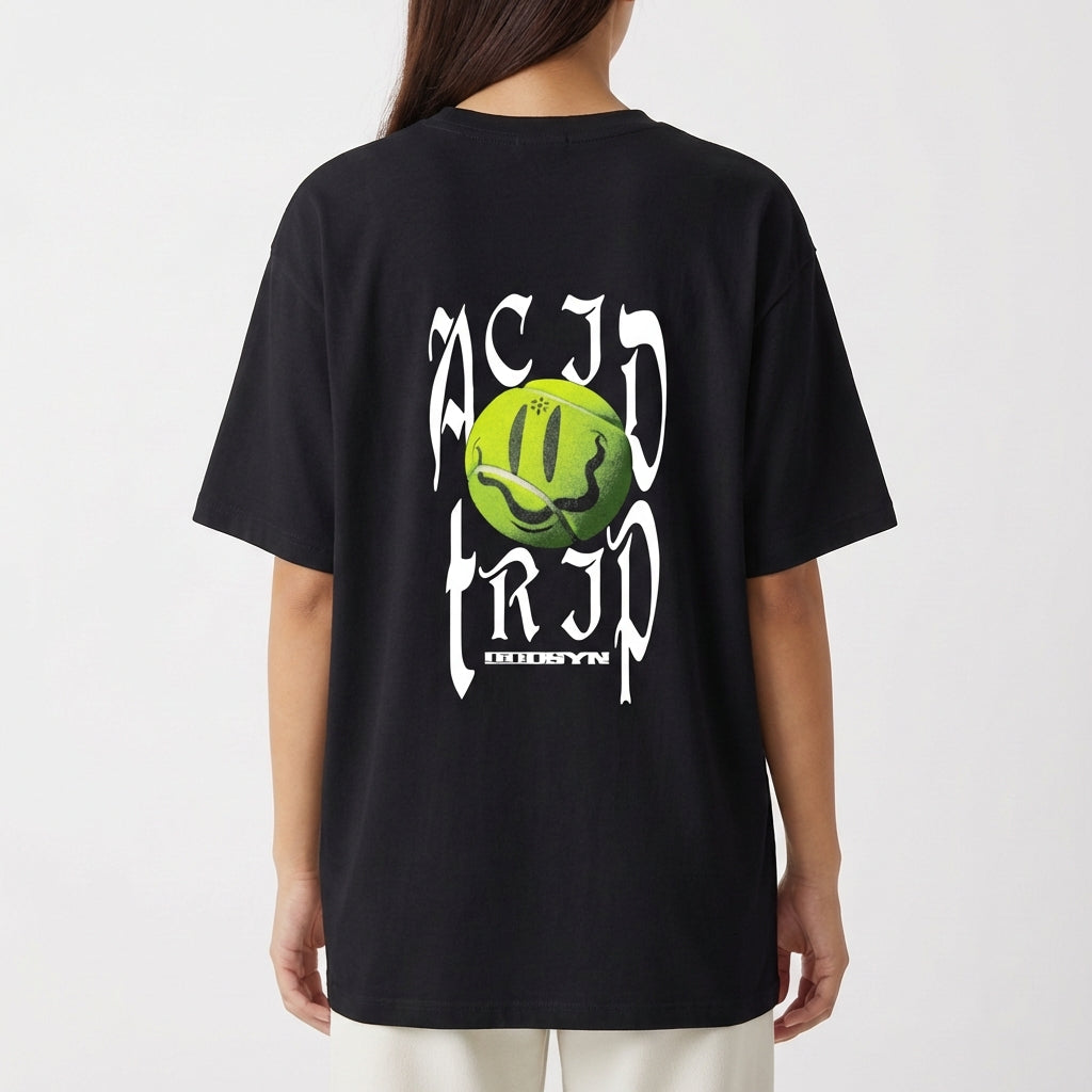 "ACID ODD" Camiseta Oversized Básica