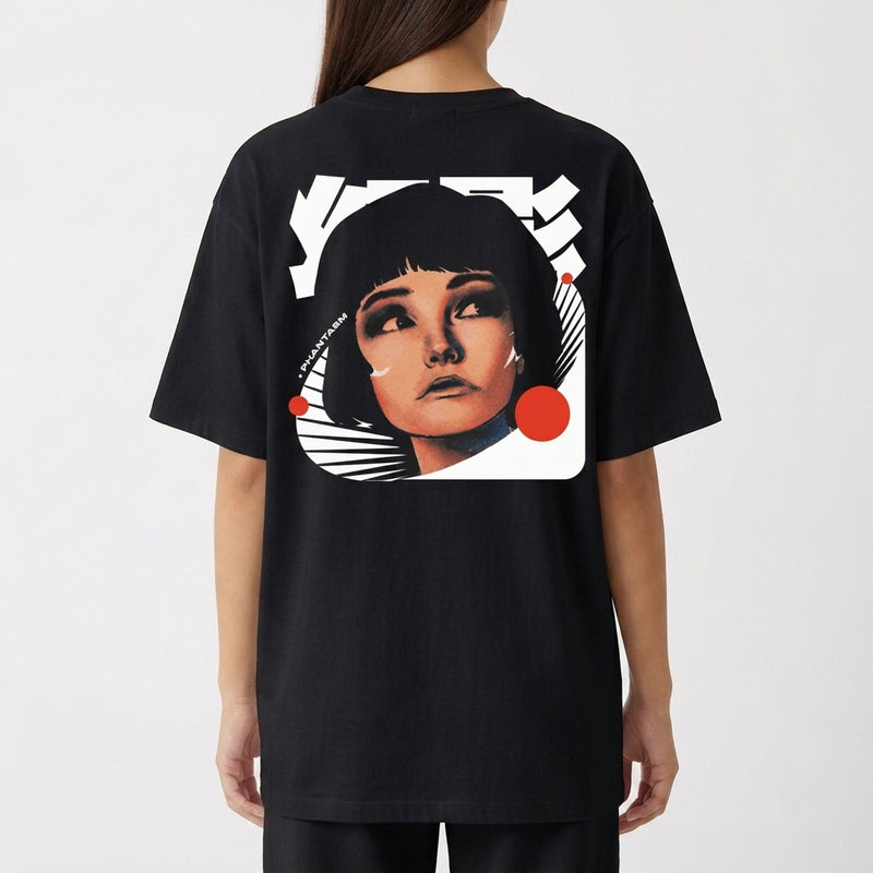 "phantasmoversized" Camiseta Oversized Básica