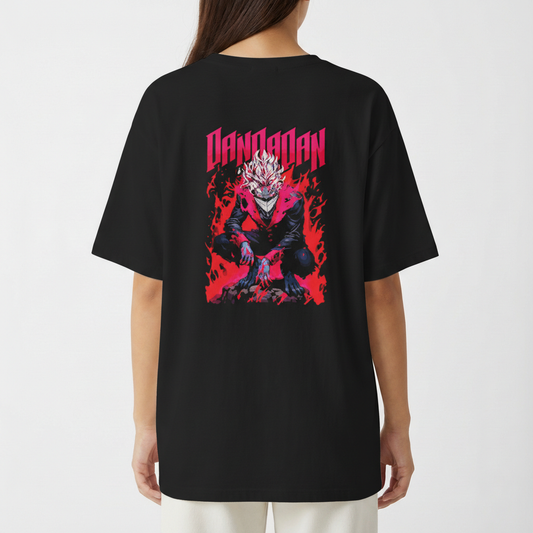 "Camiseta Okarun Oversized" Camiseta Oversized Básica