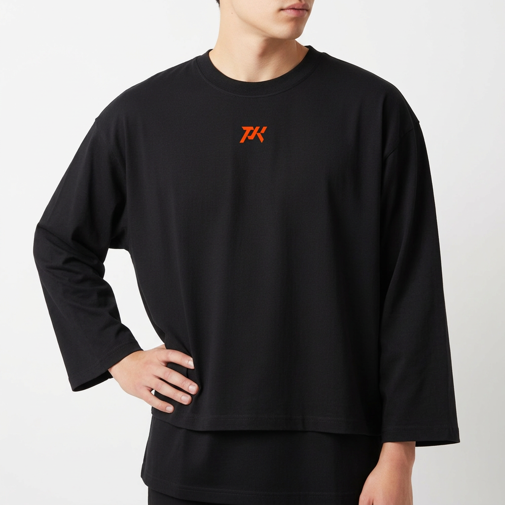 "PARKER - bi set" Camiseta Oversized Básica
