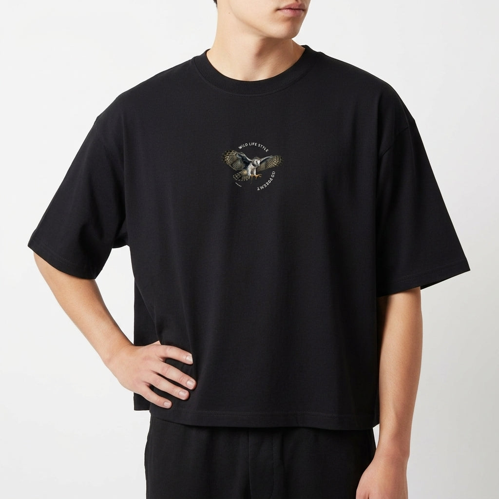 "Brazilian Birds Collection - Harpia" Camiseta Oversized Básica