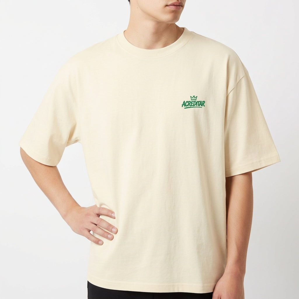 "Acreditar" Camiseta Oversized Básica