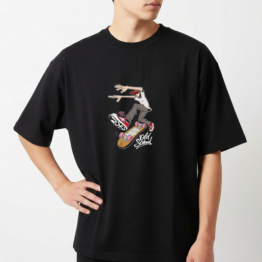 "Overzised Cartoon 4" Camiseta Oversized Básica