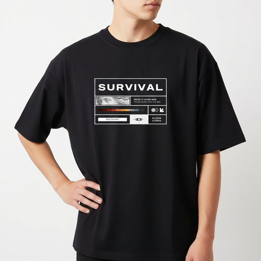 "Camiseta Oversized Essential Urban" Camiseta Oversized Básica