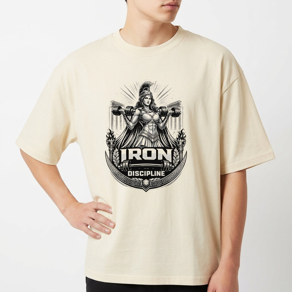 ""DEUSA GREGA" Camiseta Oversized Básica" Camiseta Oversized Básica