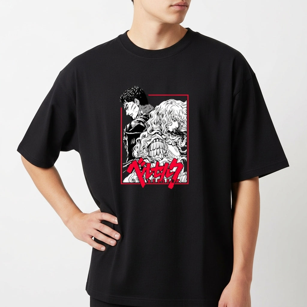 "BERSERK OVERSIZED" Camiseta Oversized Básica