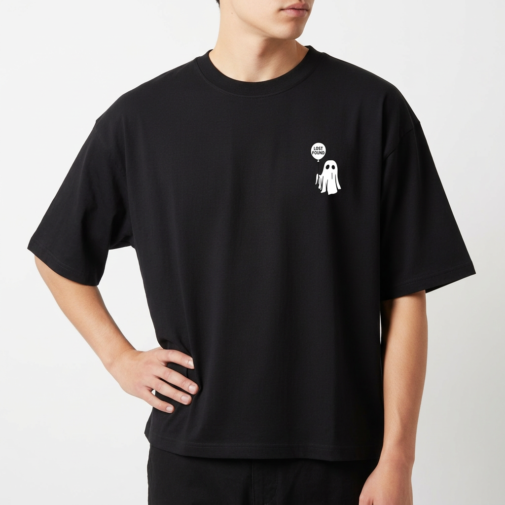 "SAD GHOST - Oversized" Camiseta Oversized Básica