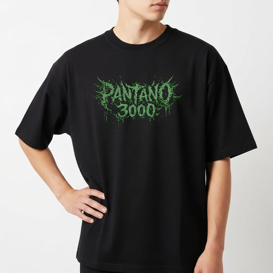 "Camiseta Pântano 3k Oversized Básica - greenner" Camiseta Oversized Básica