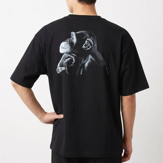 "monkeysized" Camiseta Oversized Básica