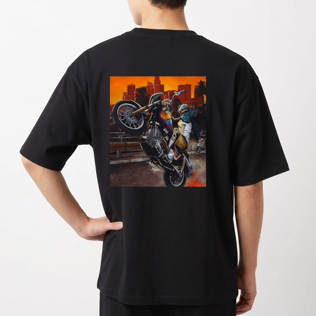 "Kultura Racing" Camiseta Oversized Básica