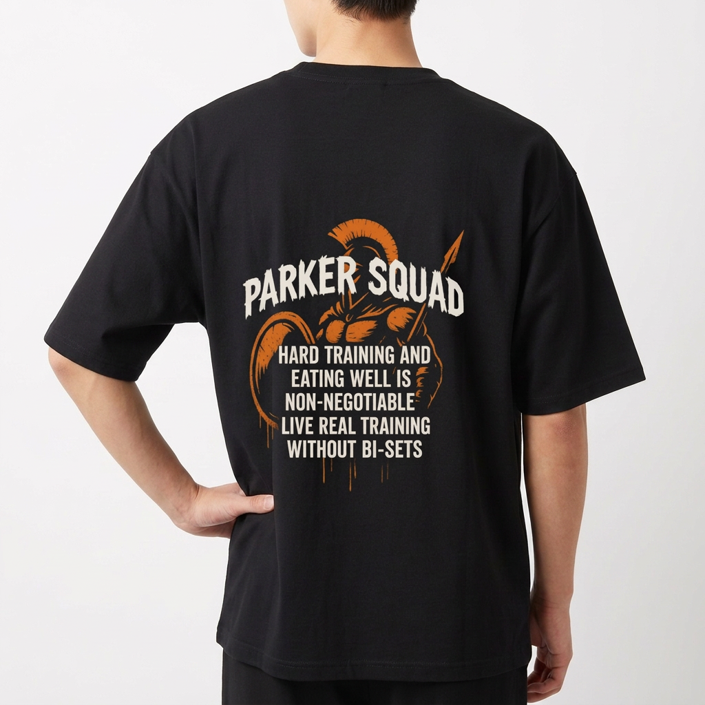"PARKER - bi set" Camiseta Oversized Básica