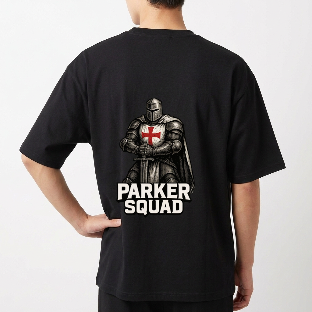 "Oversized basica - Templario" Camiseta Oversized Básica