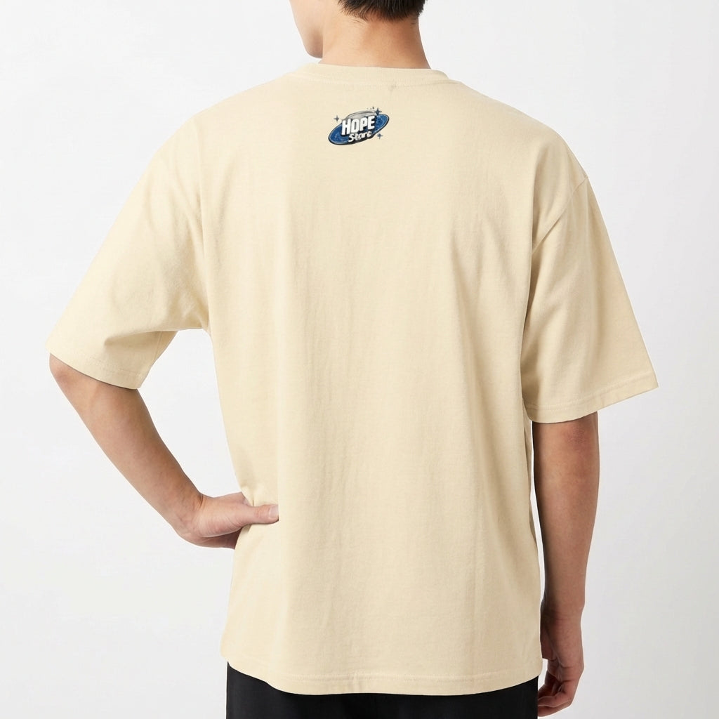 "Camiseta básica Oversized AGUAS PROFUNDAS" Camiseta Oversized Básica