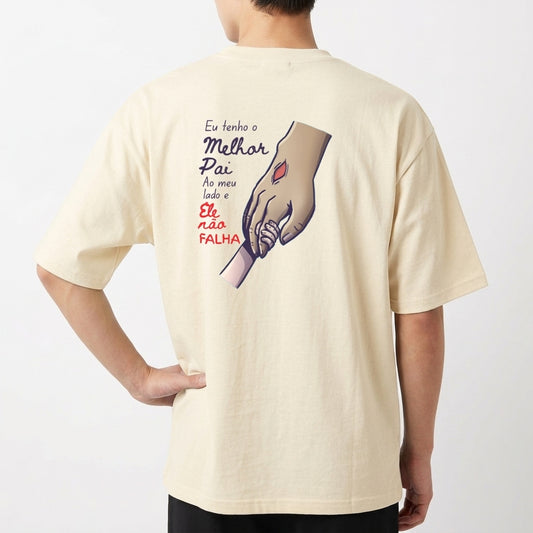 "CAMISETA ESPECIAL DIA DOS PAIS (OVERSISED)" Camiseta Oversized Básica
