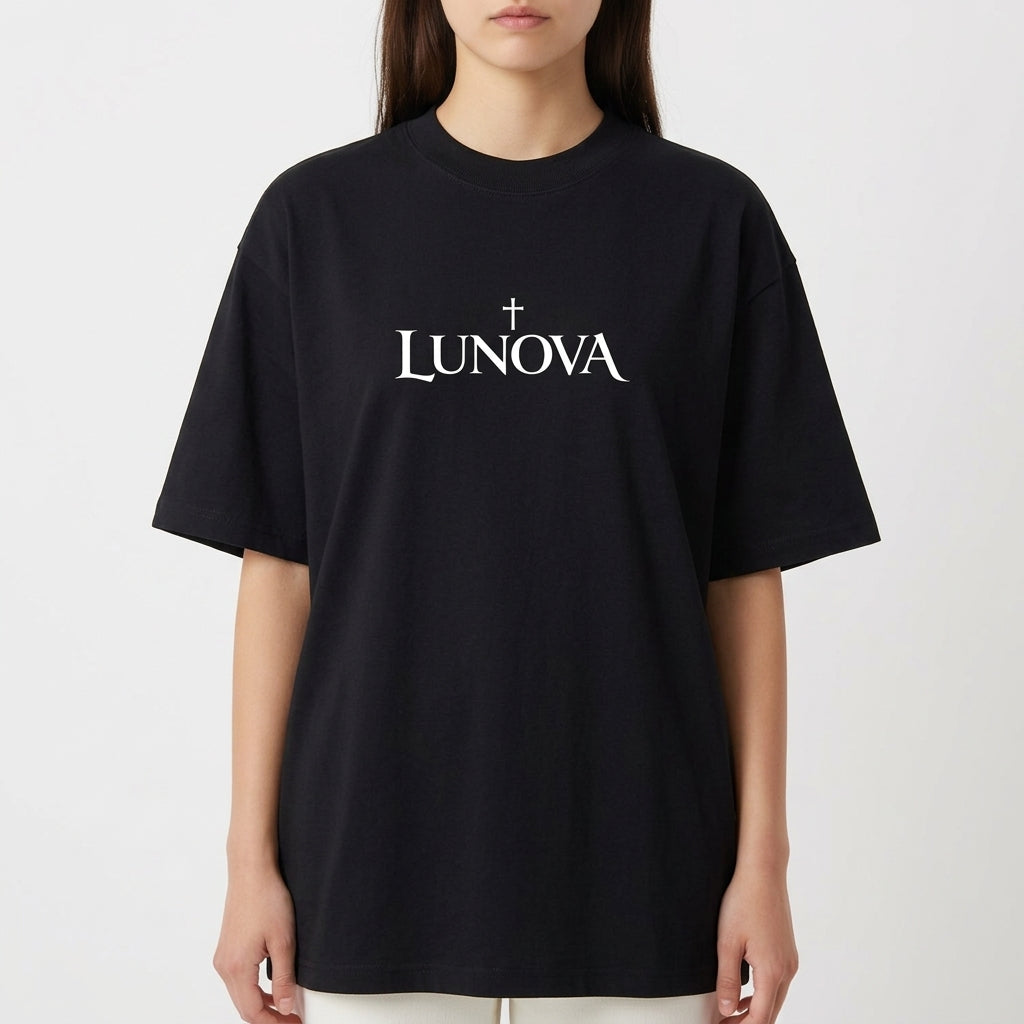 "Coroa do Silêncio - Edição LUNOVA" Camiseta Oversized Premium