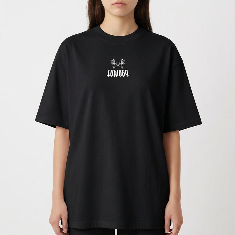 "Key Premium - Preta" Camiseta Oversized Premium