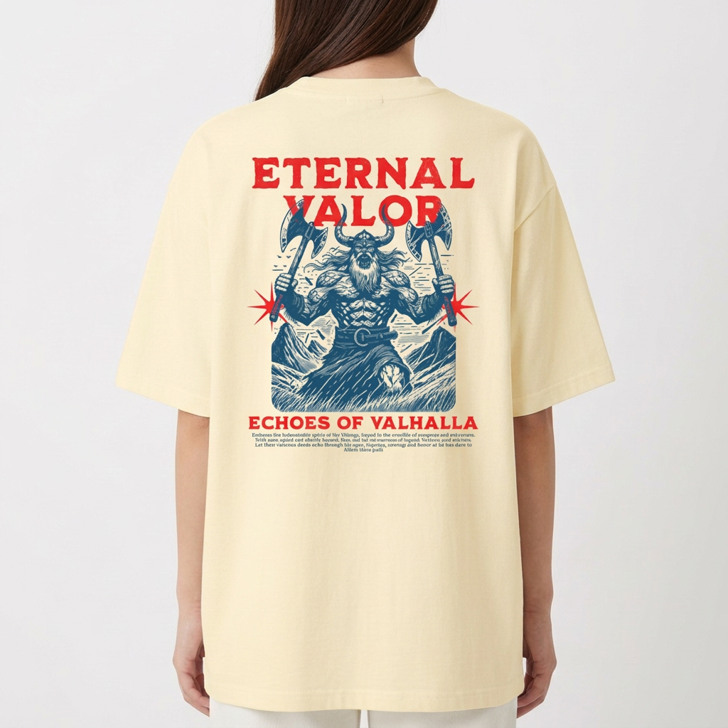"Oversized Premium - Eternal valor" Camiseta Oversized Premium