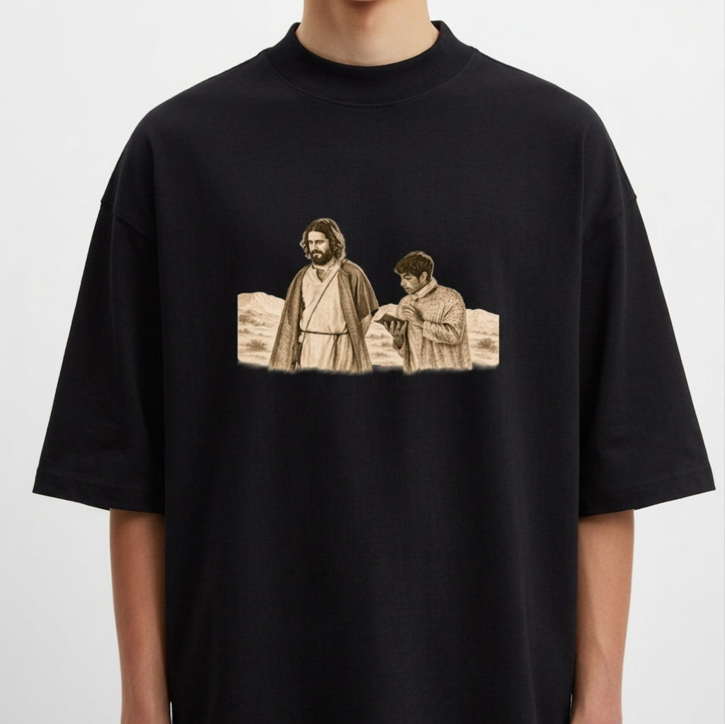 "Over The Chosen 2" Oversized Premium 96% algodão 4% Elastano