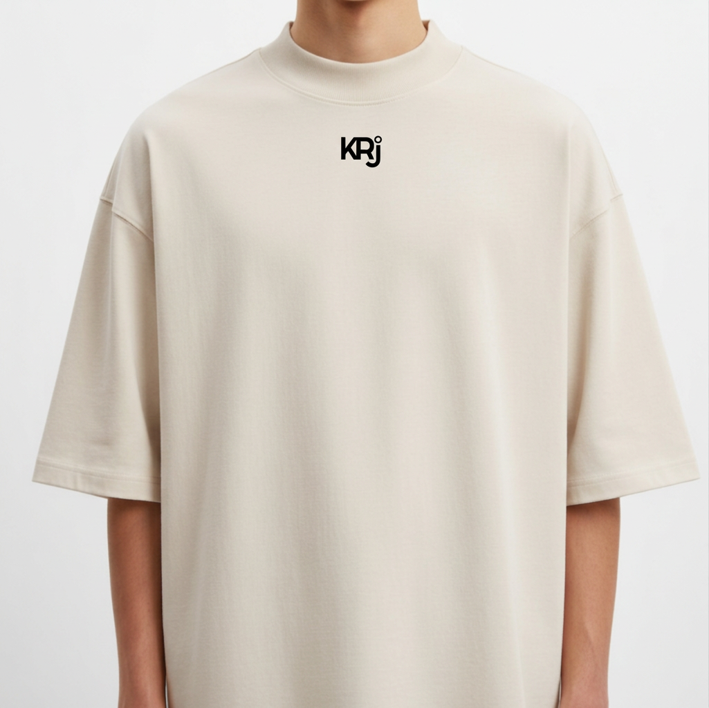 "KRJ Drop 01 TIMES DECISION — Oversized" Camiseta Oversized Premium