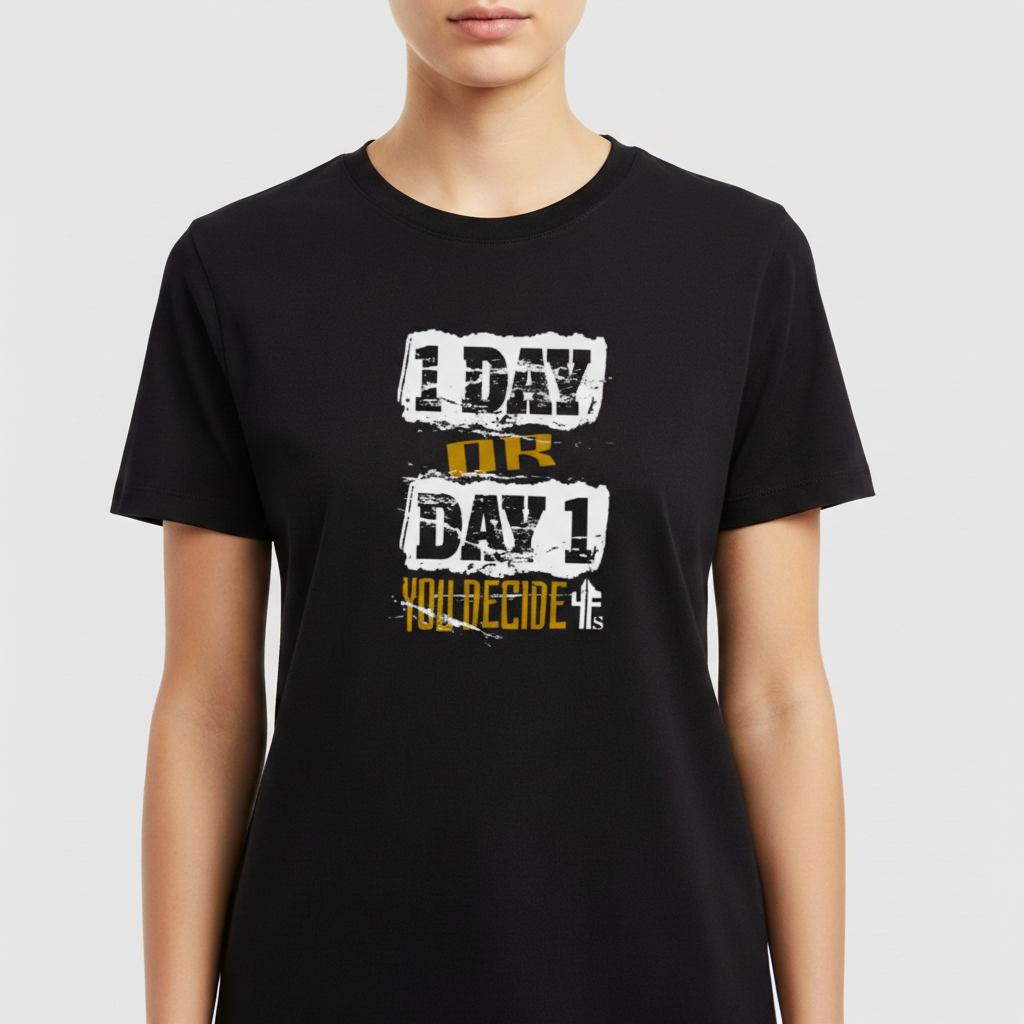"1 DAY or DAY 1" Camiseta Premium Unissex