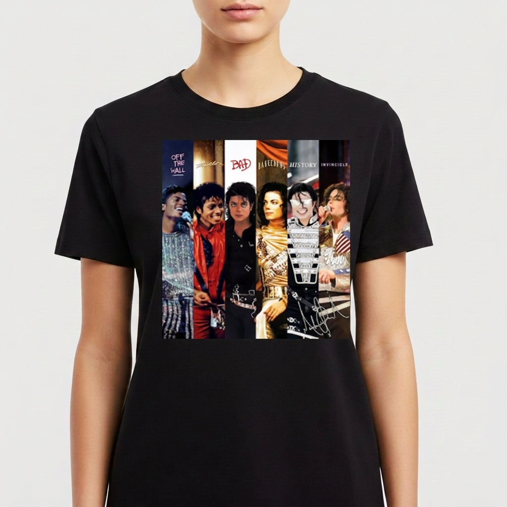 "Camiseta Premium Unissex Eras Michael Jackson" Camiseta Premium Unissex