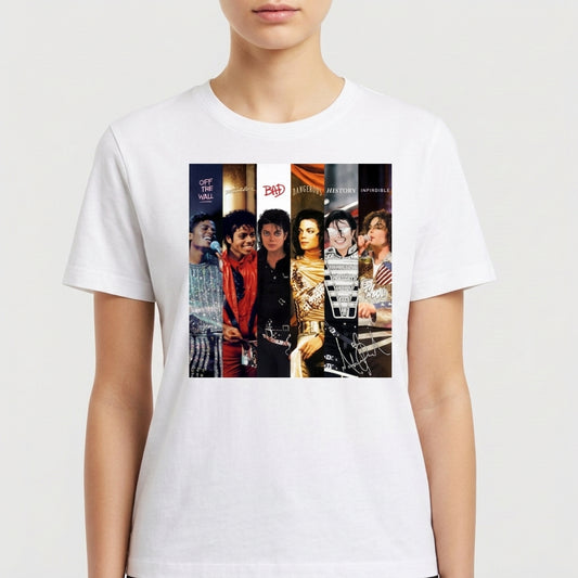 "Camiseta Premium Unissex Eras Michael Jackson" Camiseta Premium Unissex