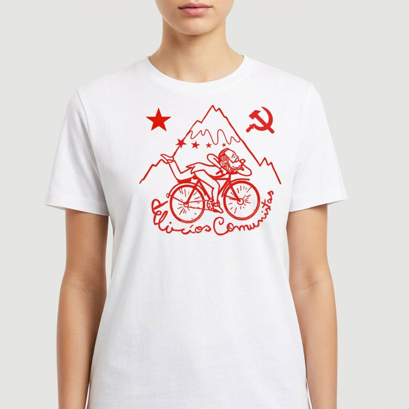 "Camiseta Delírios Comunistas" Camiseta Premium Unissex