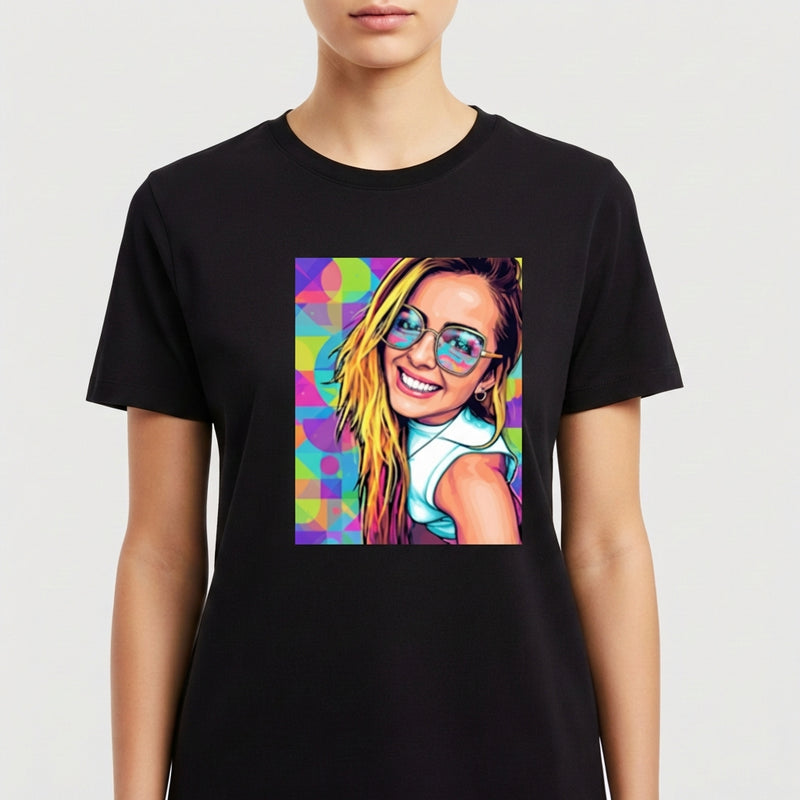 "Color Mood Nath" Camiseta Premium Unissex